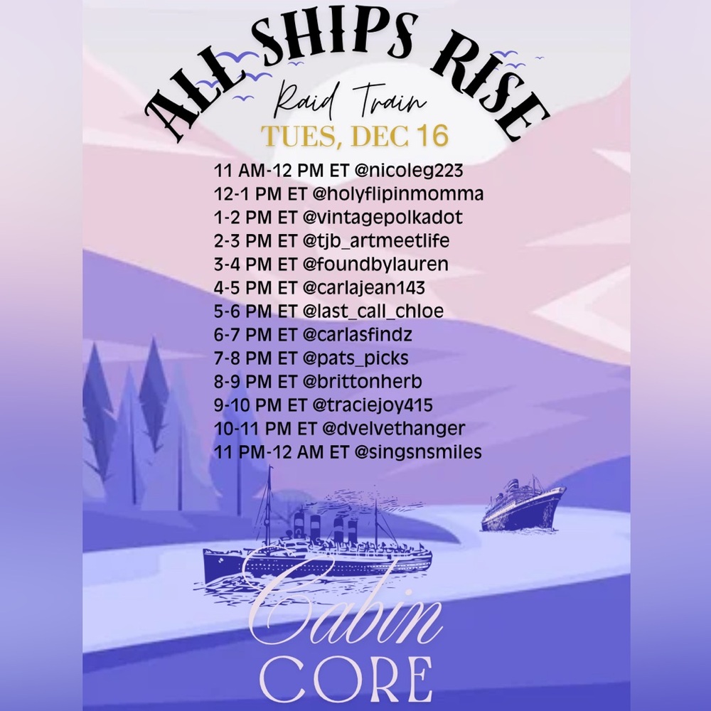 ✨🛳️ All Ships Rise Raid Train 4/28! 🚂✨ - Picture 8 of 13